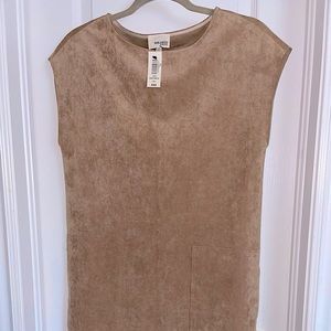Aritzia Nori Suede Dress, never been worn before